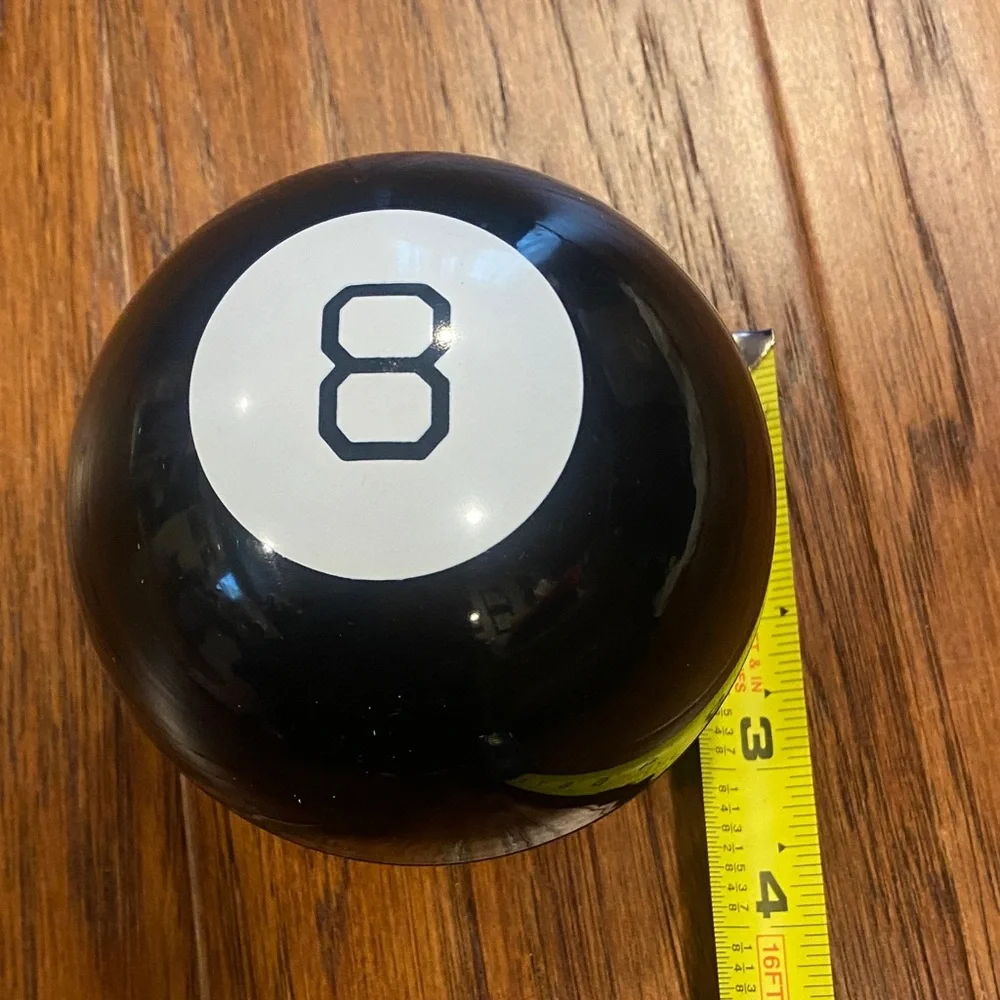 Mattel‎ Black Fortune Ball with Blue Display